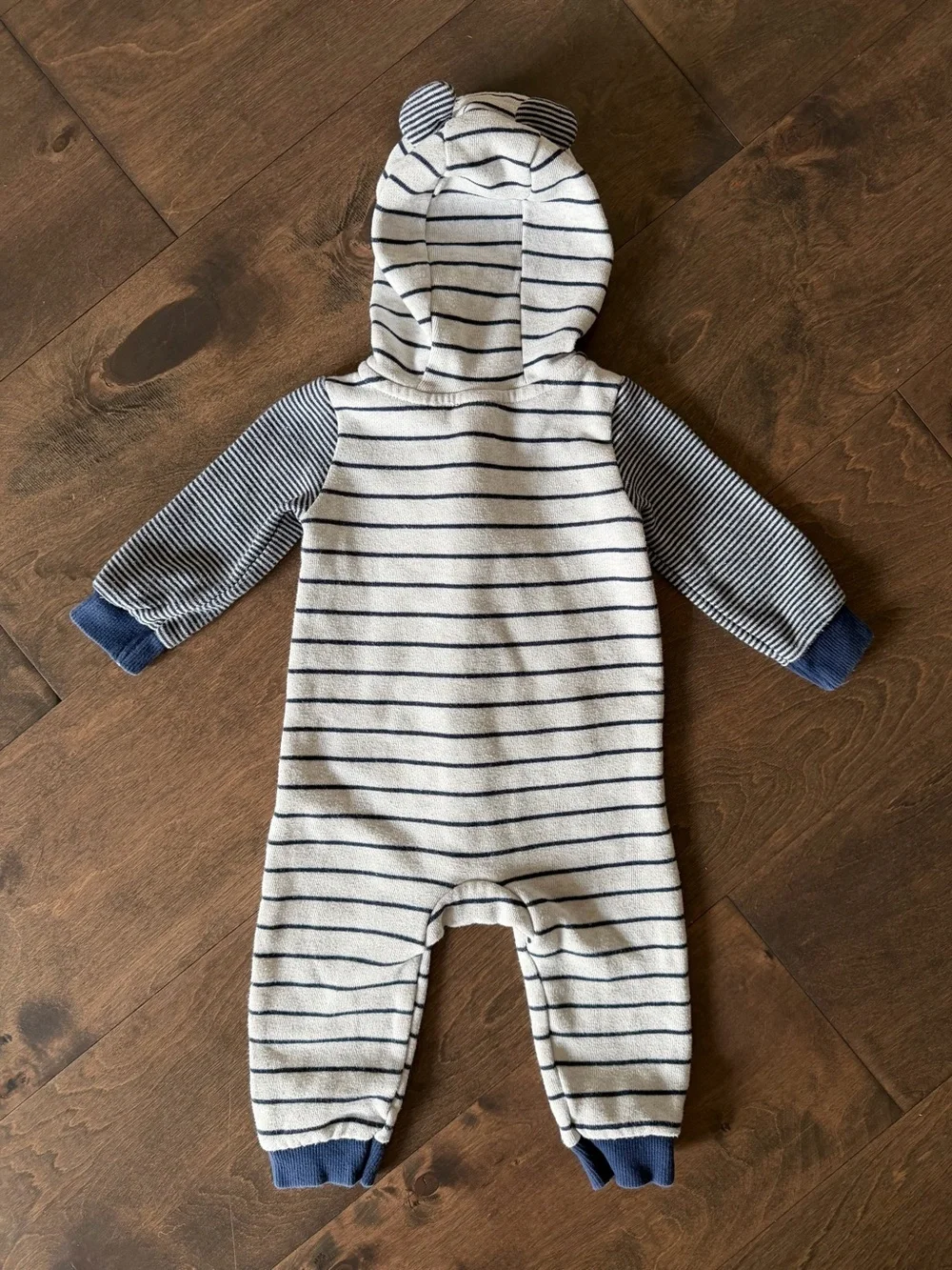 Carter's Hooded One-Piece Footie Set